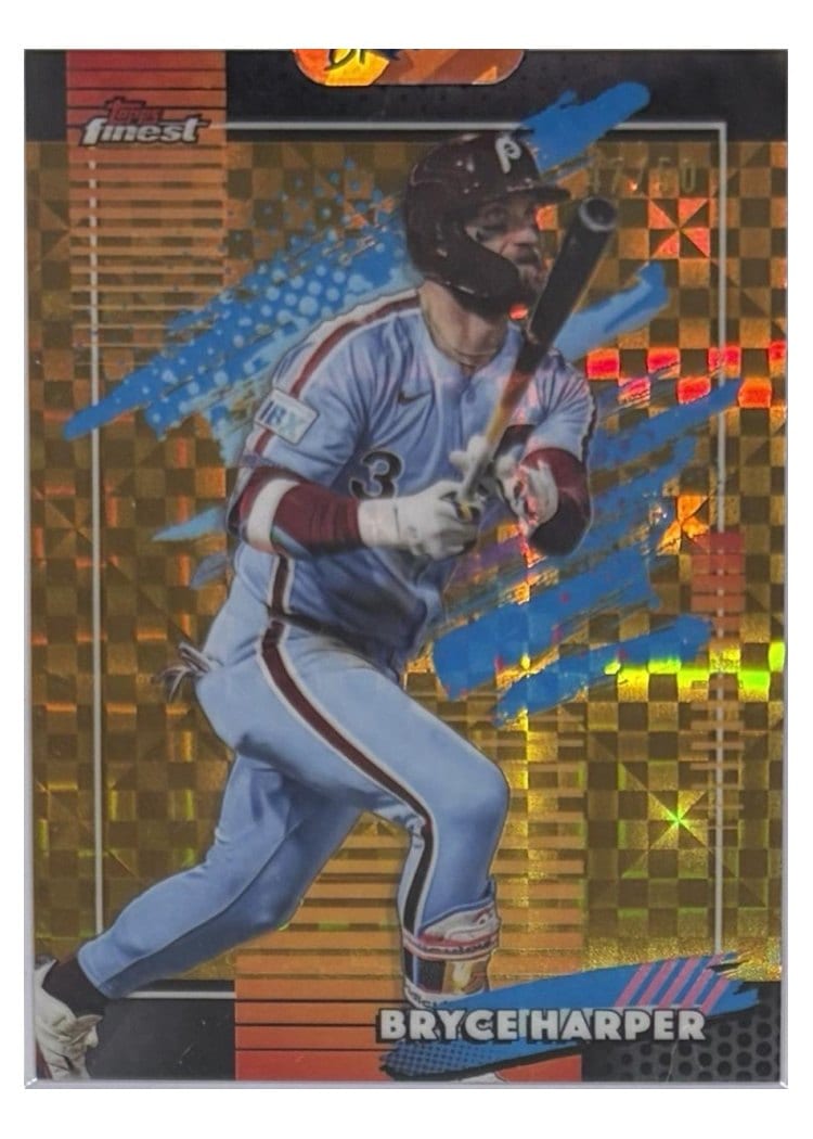 2026 Topps Finest Bryce Harper #102 card