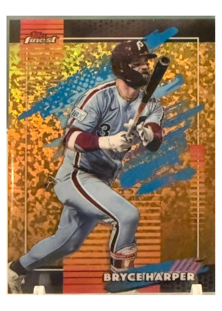 2026 Topps Finest Bryce Harper #102 card