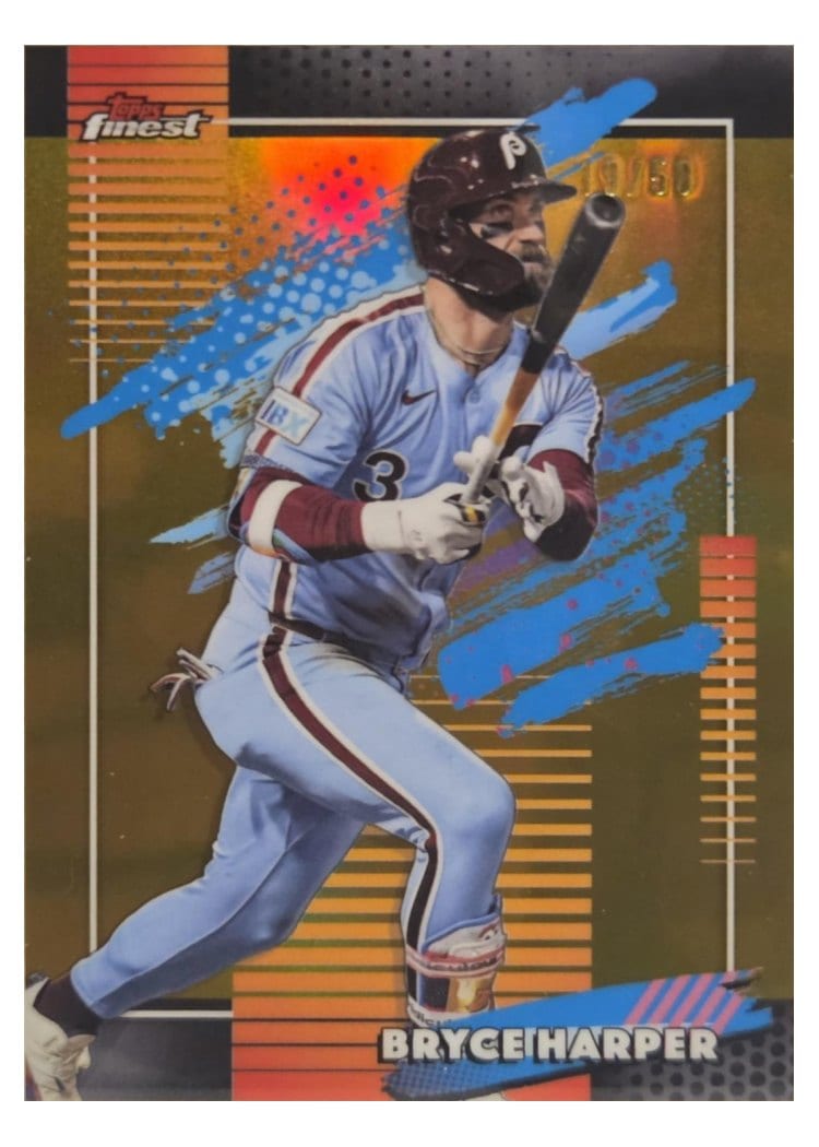 2026 Topps Finest Bryce Harper #102 card