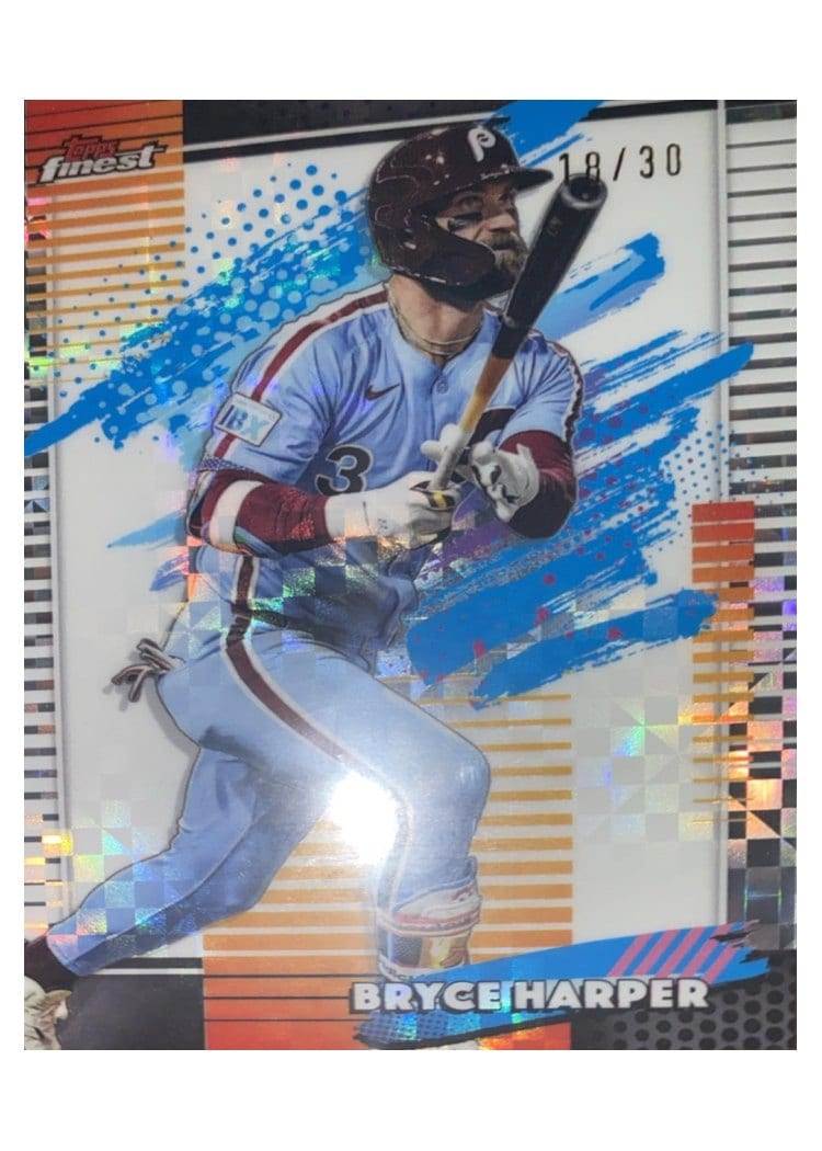 2026 Topps Finest Bryce Harper #102 card