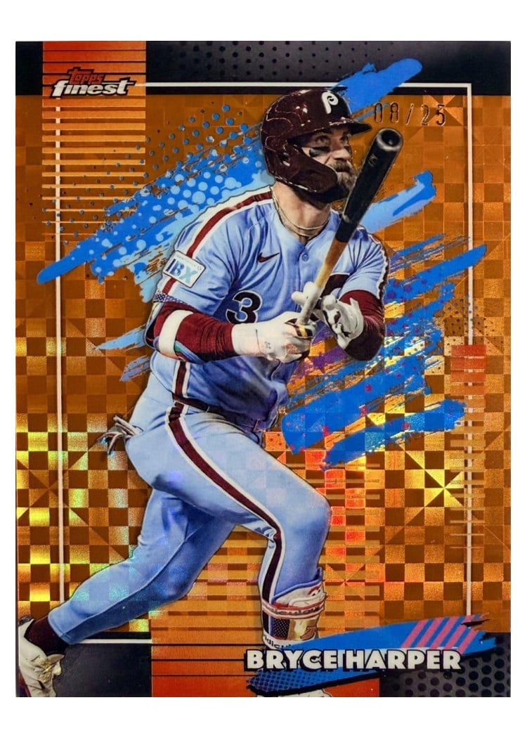 2026 Topps Finest Bryce Harper #102 card