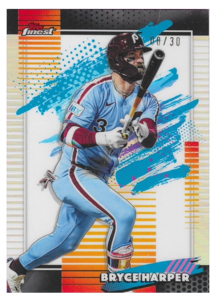 2026 Topps Finest Bryce Harper #102 card
