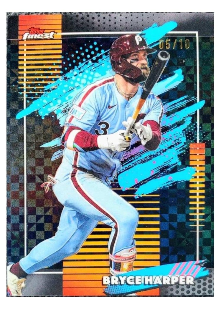 2026 Topps Finest Bryce Harper #102 card