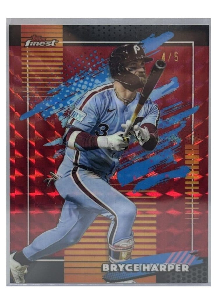 2026 Topps Finest Bryce Harper #102 card