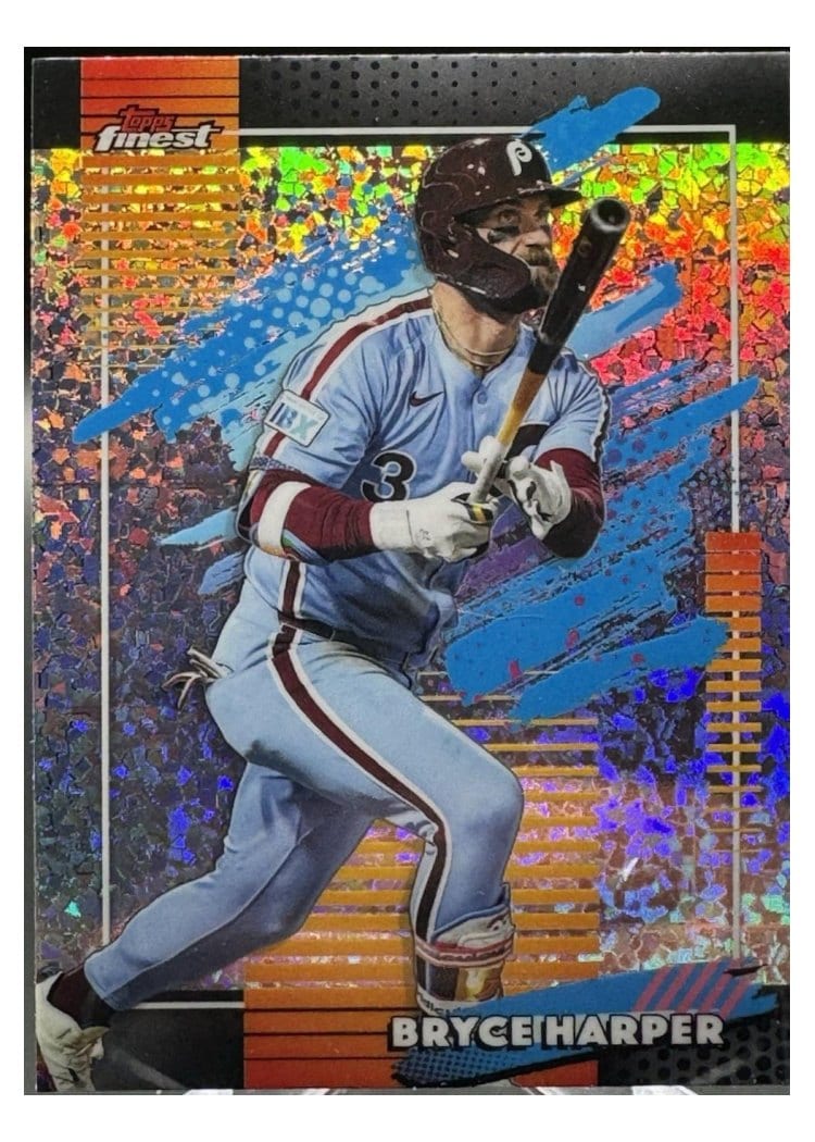 2026 Topps Finest Bryce Harper #102 card