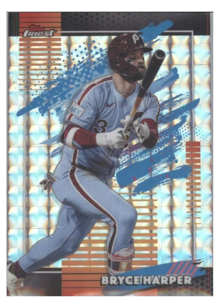 2026 Topps Finest Bryce Harper #102 card