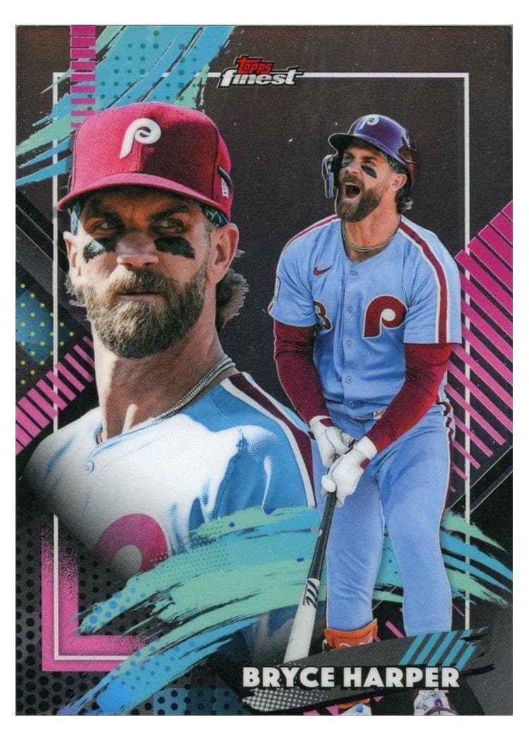 2026 Topps Finest Bryce Harper #311 card