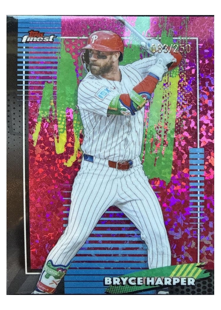 2026 Topps Finest Bryce Harper #73 card