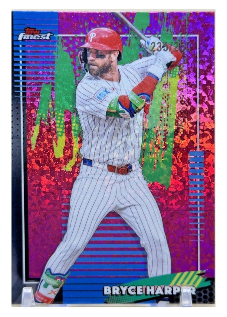 2026 Topps Finest Bryce Harper #73 card