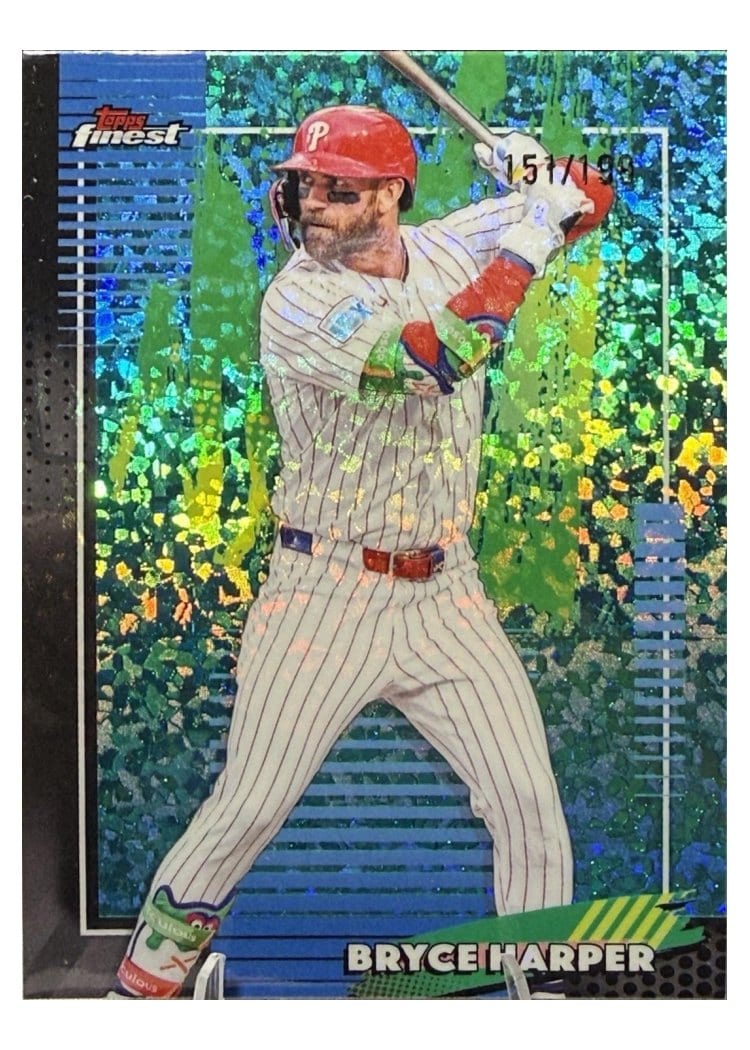 2026 Topps Finest Bryce Harper #73 card