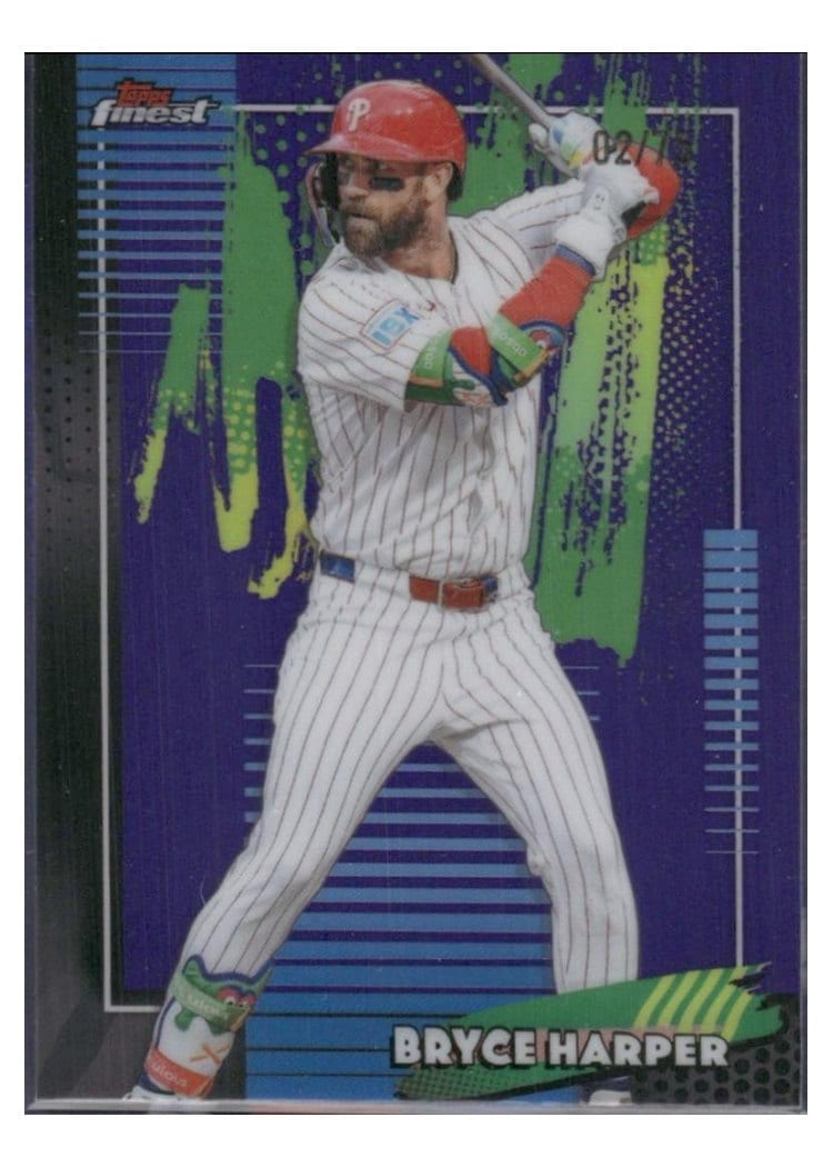 2026 Topps Finest Bryce Harper #73 card