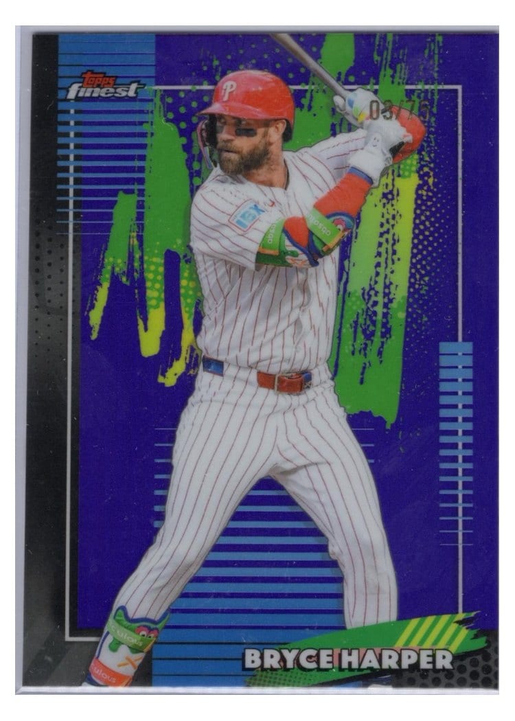 2026 Topps Finest Bryce Harper #73 card