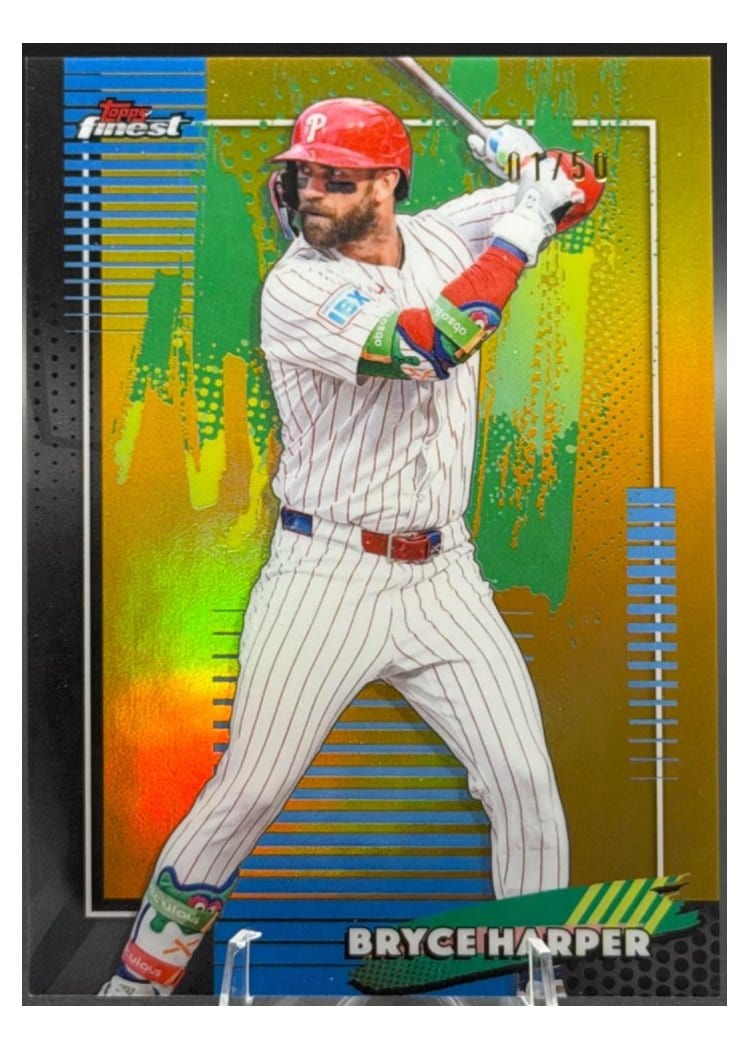 2026 Topps Finest Bryce Harper #73 card