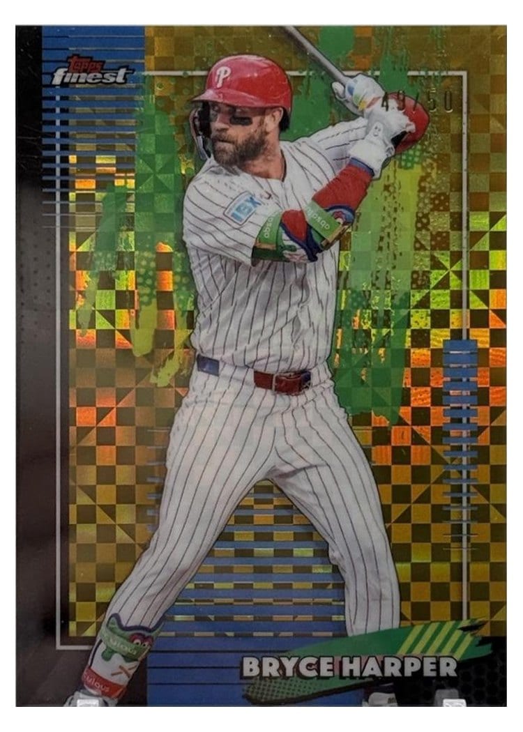 2026 Topps Finest Bryce Harper #73 card