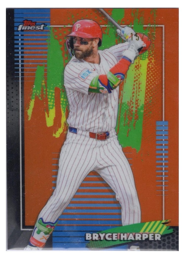 2026 Topps Finest Bryce Harper #73 card