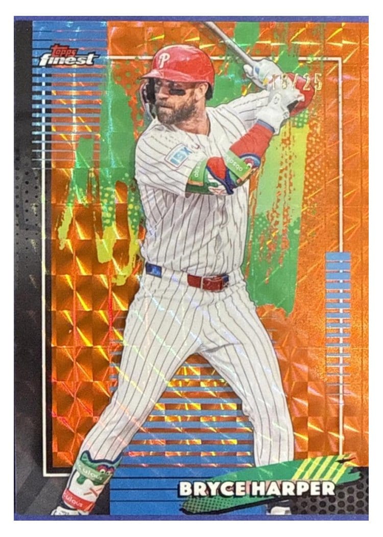 2026 Topps Finest Bryce Harper #73 card