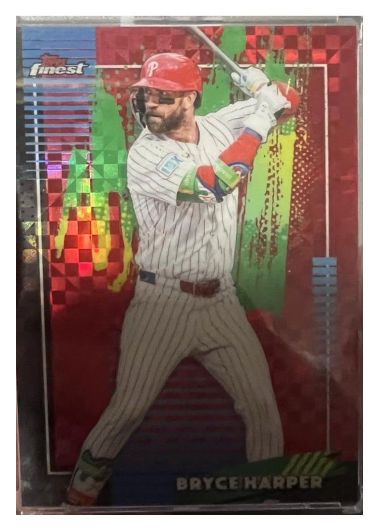 2026 Topps Finest Bryce Harper #73 card