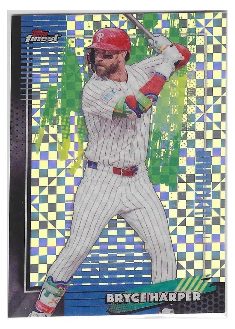 2026 Topps Finest Bryce Harper #73 card