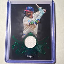 2026 Topps Tier One Shadow Relics Bryce Harper #SR-BH card