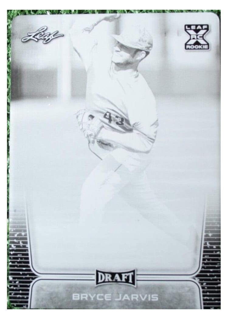 2020 Leaf Draft Hobby Autographs Bryce Jarvis #BA-BJ2 card