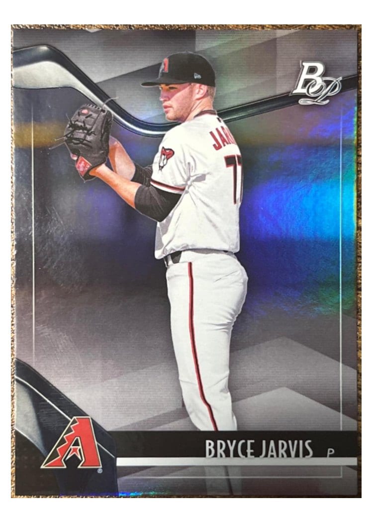 2021 Bowman Platinum Top Prospects Bryce Jarvis #TOP-100 card