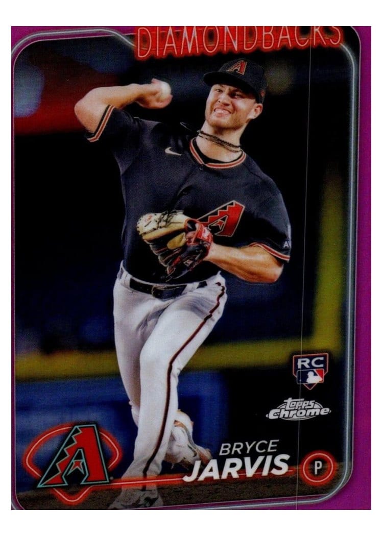 2024 Topps Chrome Bryce Jarvis #75 card