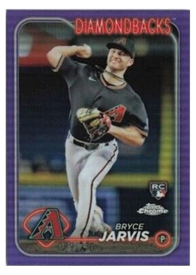2024 Topps Chrome Bryce Jarvis #75 card