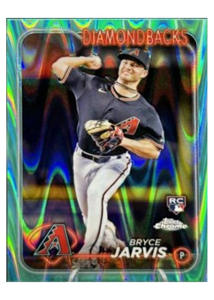 2024 Topps Chrome Bryce Jarvis #75 card