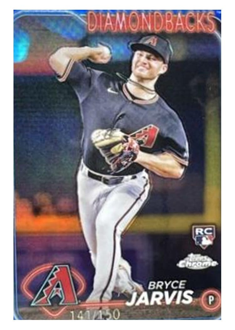 2024 Topps Chrome Bryce Jarvis #75 card