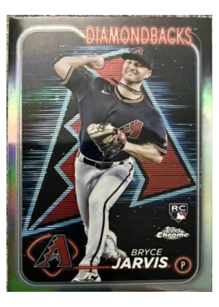 2024 Topps Chrome Bryce Jarvis #75 card