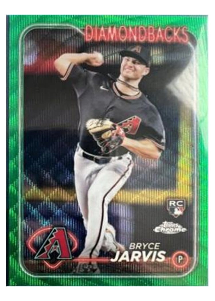 2024 Topps Chrome Bryce Jarvis #75 card