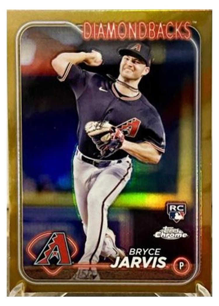 2024 Topps Chrome Bryce Jarvis #75 card