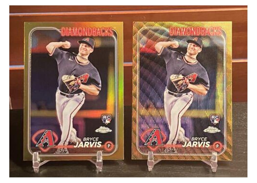 2024 Topps Chrome Bryce Jarvis #75 card