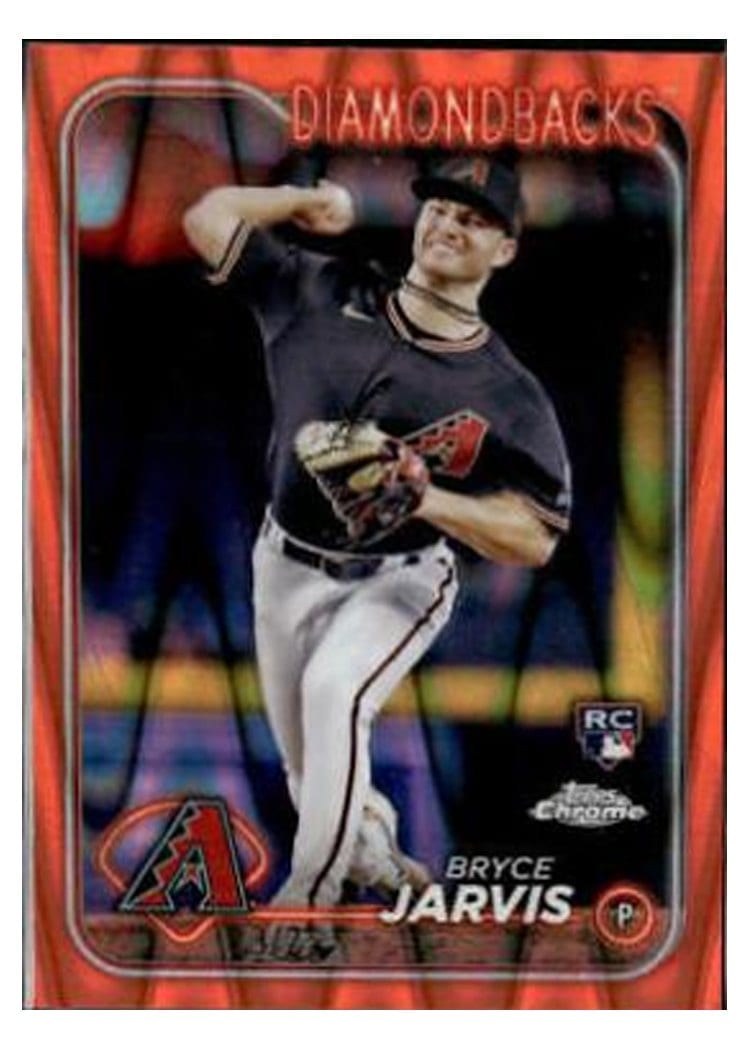 2024 Topps Chrome Bryce Jarvis #75 card