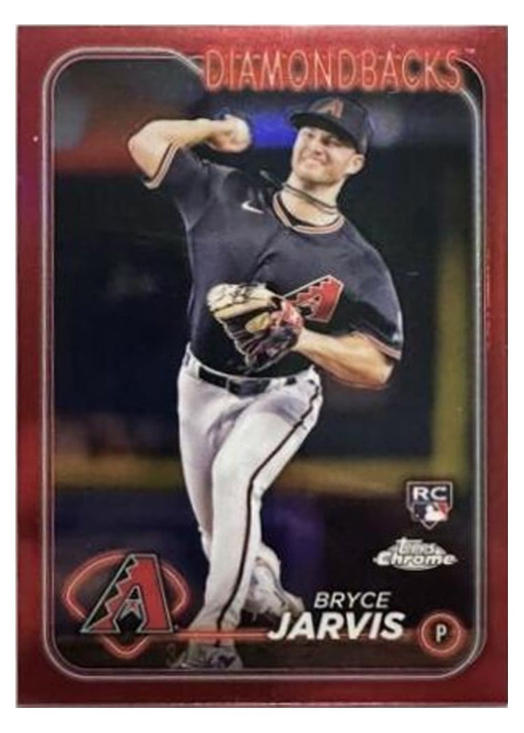 2024 Topps Chrome Bryce Jarvis #75 card