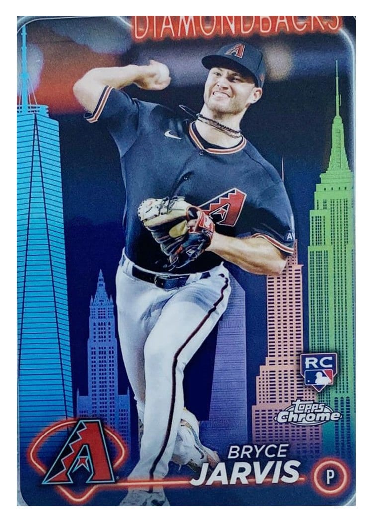 2024 Topps Chrome Bryce Jarvis #75 card