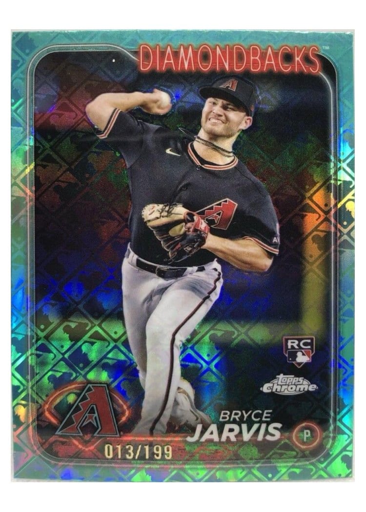 2024 Topps Chrome Bryce Jarvis #75 card