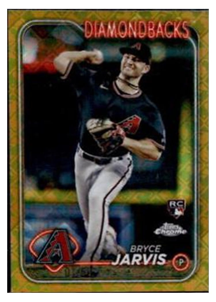 2024 Topps Chrome Bryce Jarvis #75 card