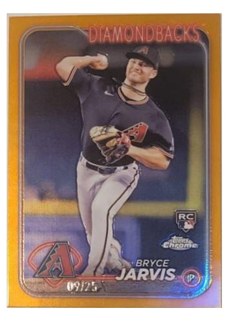 2024 Topps Chrome Bryce Jarvis #75 card