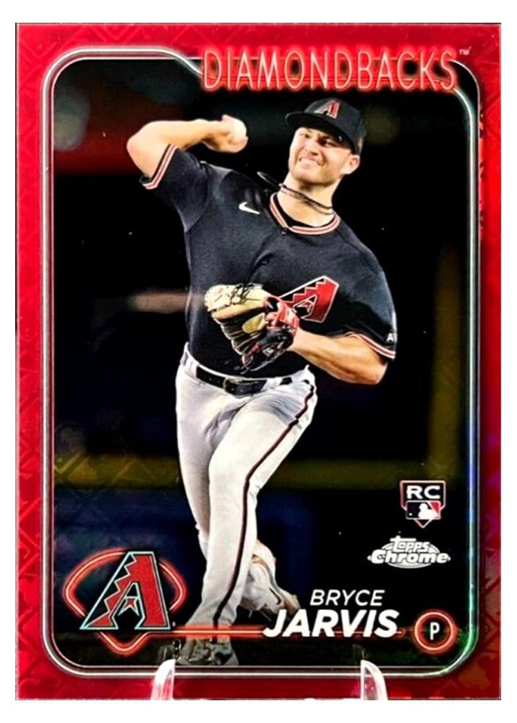 2024 Topps Chrome Bryce Jarvis #75 card