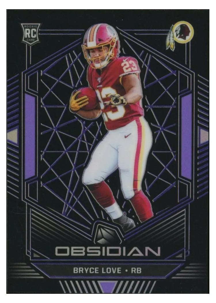 2019 Panini Obsidian Bryce Love #116 card