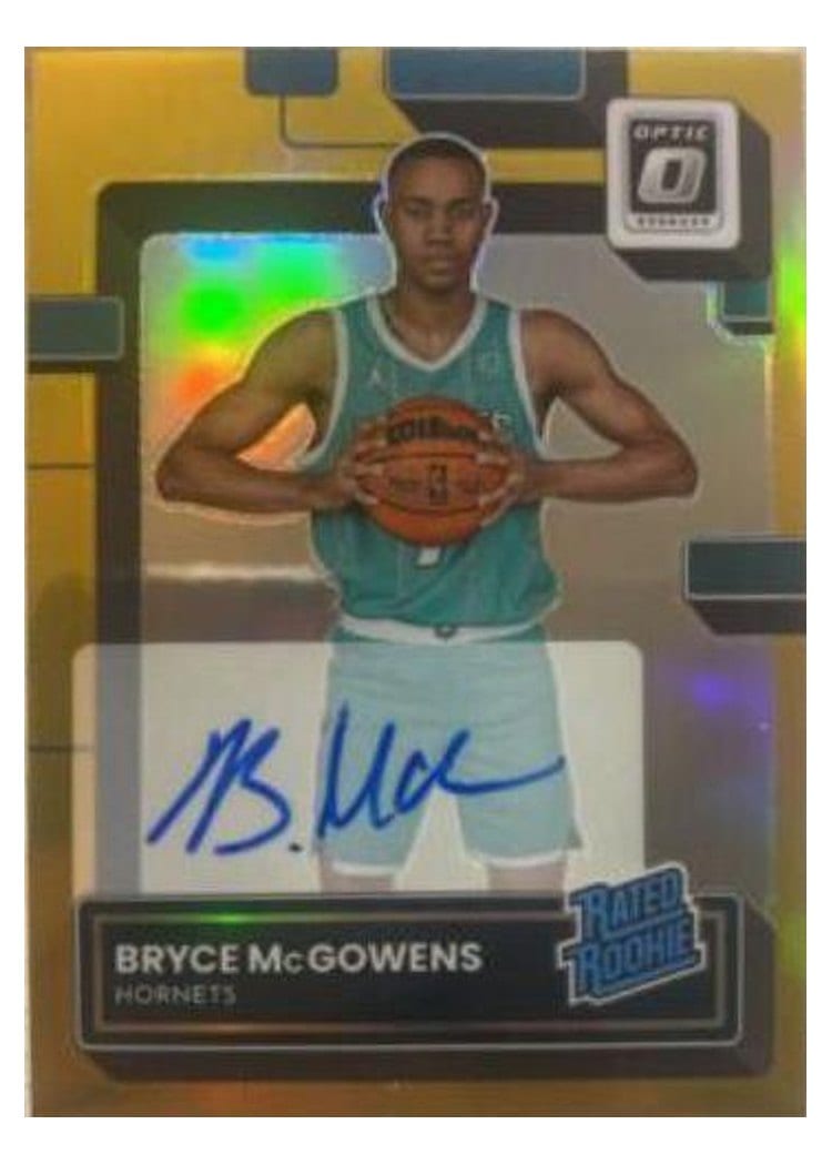 2022-23 Donruss Optic Base Set Bryce McGowens #239 card