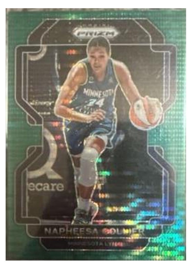 2022-23 Panini Prizm Base Set Bryce McGowens Green Pulsar Prizm #222 card
