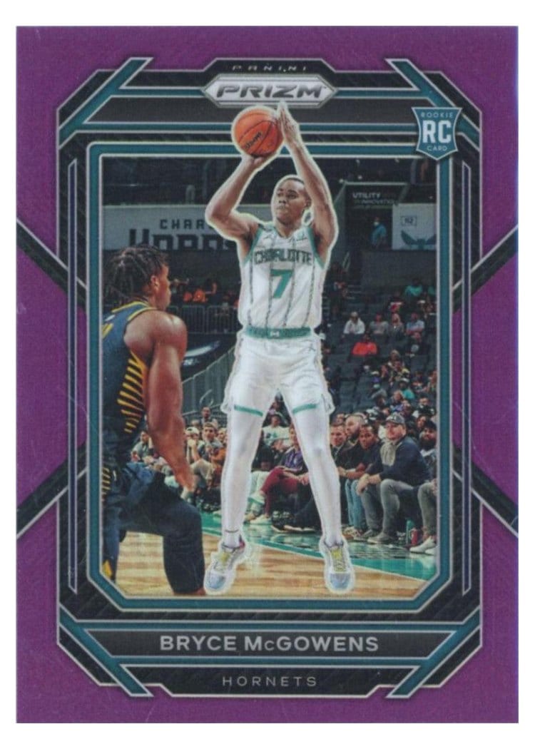 2022-23 Panini Prizm Base Set Bryce McGowens #222 card