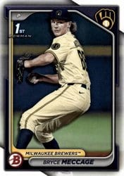 2024 Bowman Draft Base Set Bryce Meccage #BD-94 card