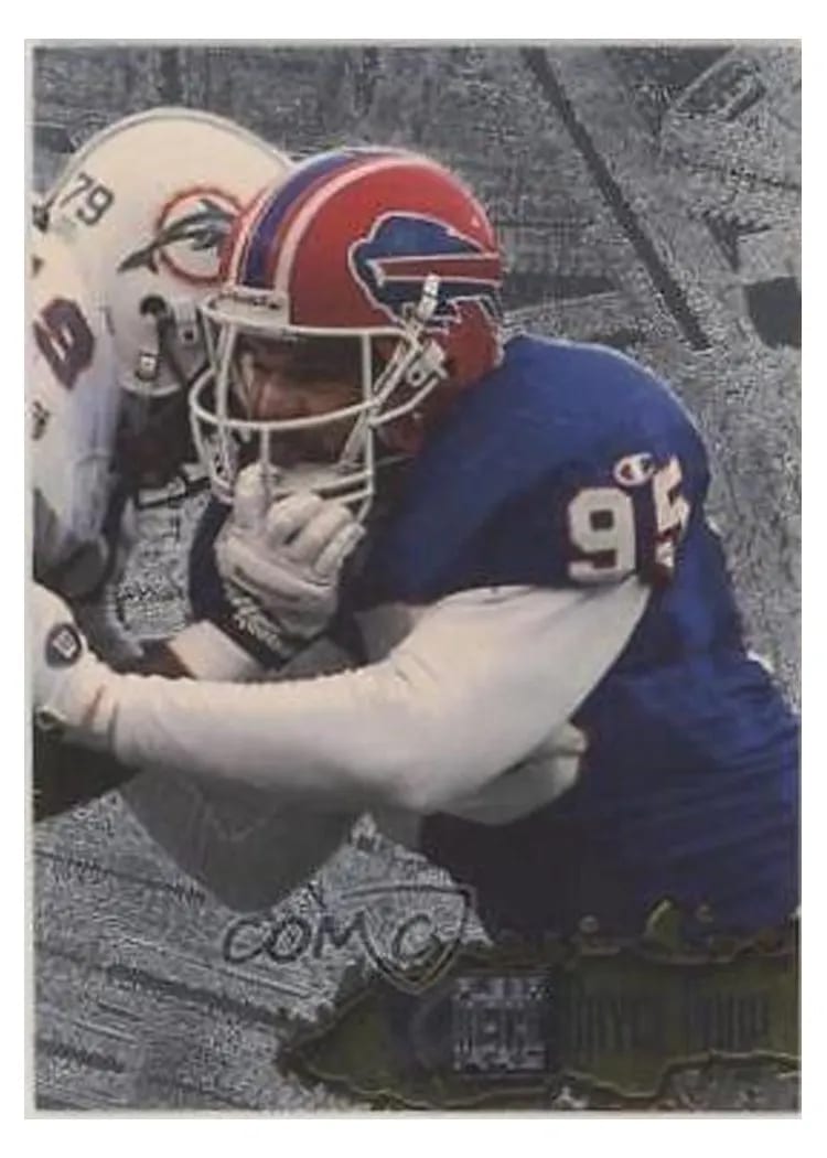 1996 Fleer Metal Bryce Paup #14PM card