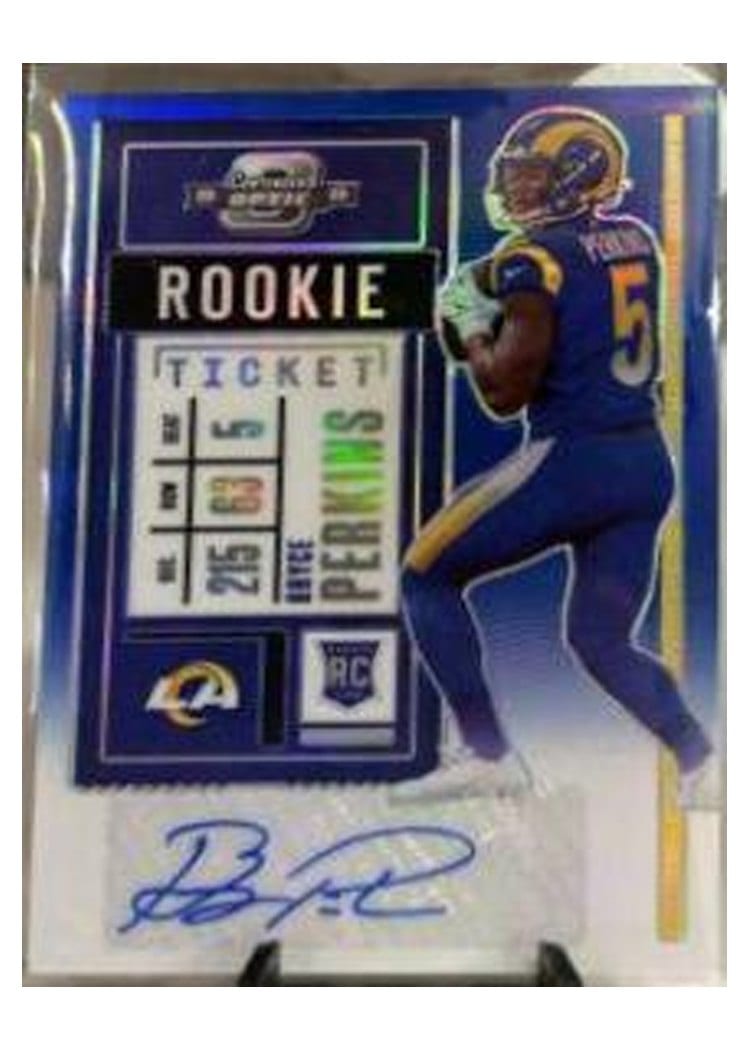 2020 Panini Contenders Optic Base Set Bryce Perkins #201 card
