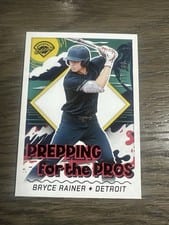 2024 Panini Prospect Edition Prepping for the Pros Bryce Rainer #1 card