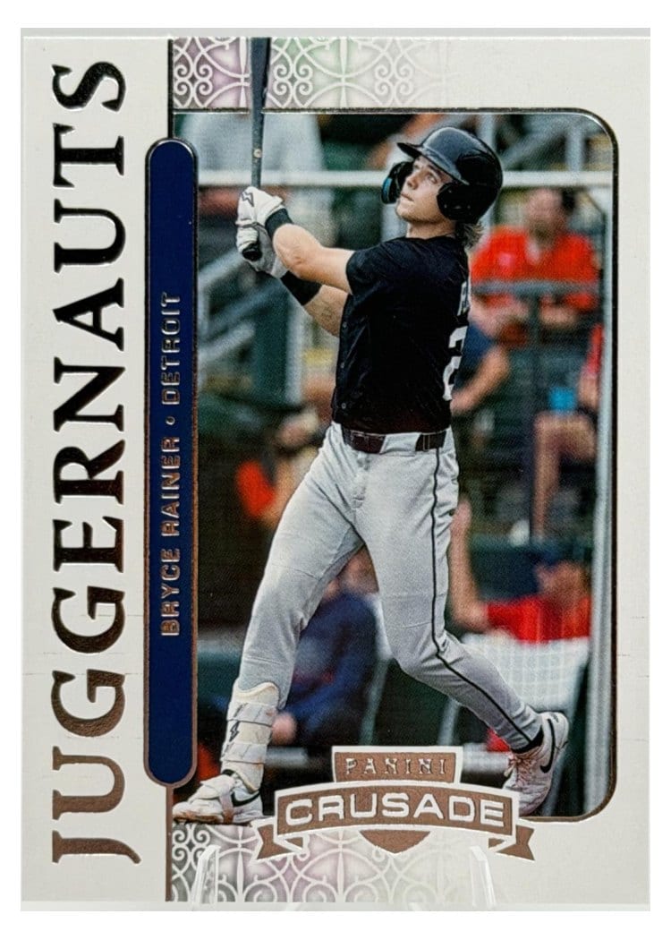 2025 Panini Crusade Juggernauts Bryce Rainer #9 card