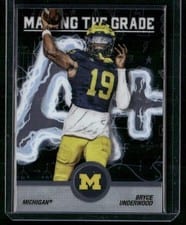 2025 Bowman University Best Making the Grade Bryce Underwood #MG-18 card